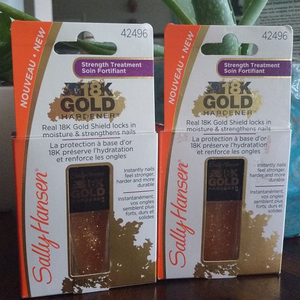 Sally Hansen 18K Gold nail hardener